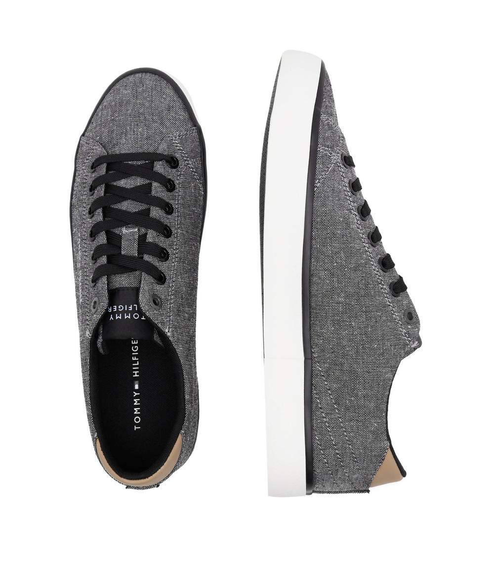 Кроссовки TH HI VULC LOW CHAMBRAY Tommy Hilfiger - графитовый(FM0FM04945)