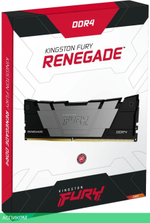 Оперативная память Kingston Fury Renegade Black 16GB DDR4 (KF432C16RB2K2/16)
