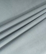 Ткань "Бархат" Серо-голубой