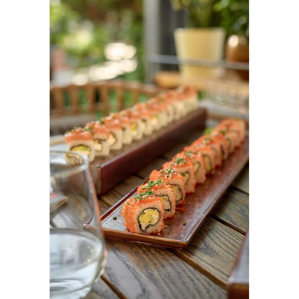 Блюдо прямоугольное 41*10,5 см h1,5 см   P.L. [6]