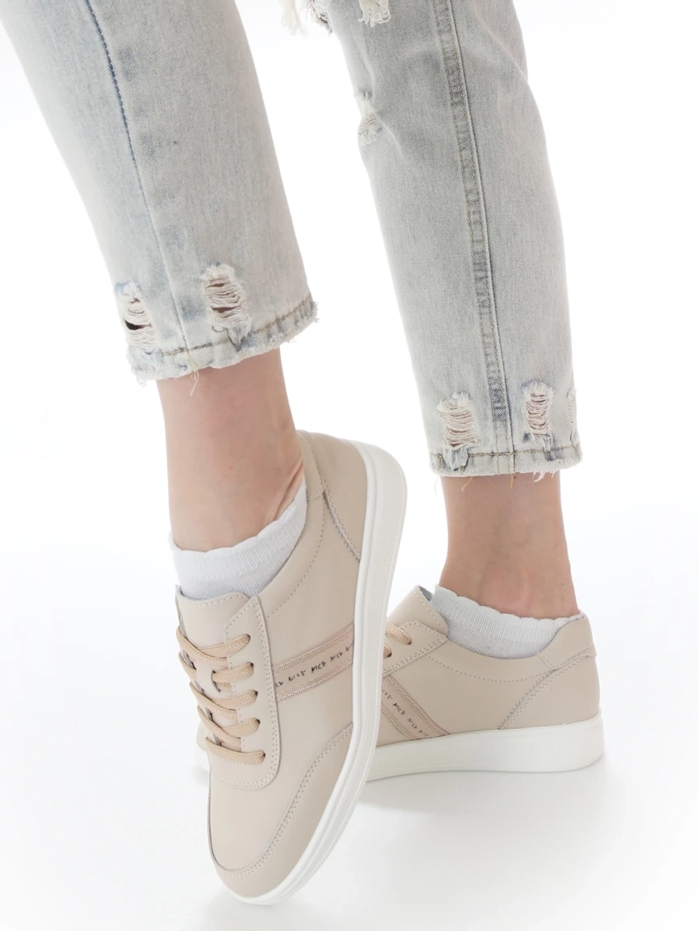 Кроссовки женские натуральная кожа