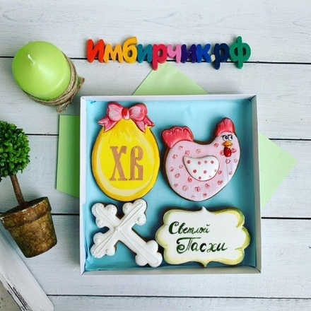 Имбирные пряники Пасха