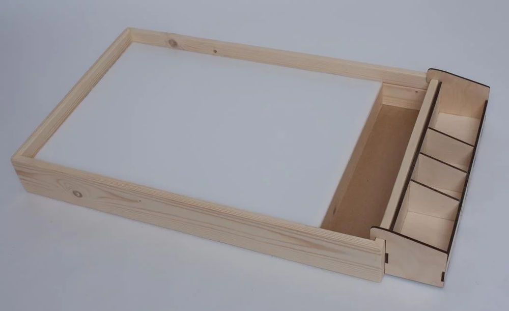 Дополнительный отсек для светового планшета