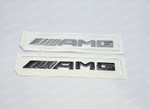 Надпись AMG (черный глянец)