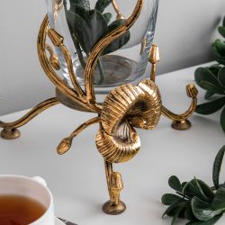 Ваза Орхидея Найс Бронза