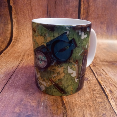 Кружка в подарок на 23 февраля, 300 мл №0005