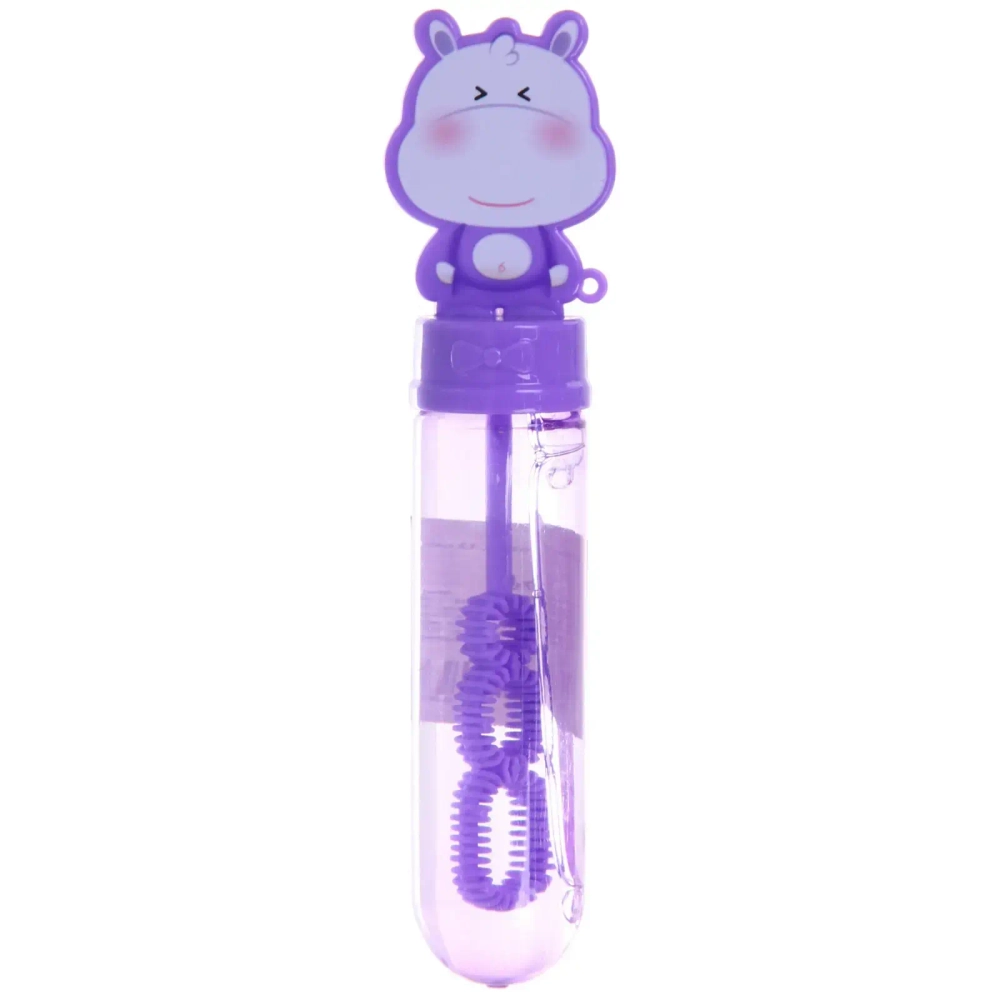 Мыльные пузыри «Бегемотик», 13 см, 40мл