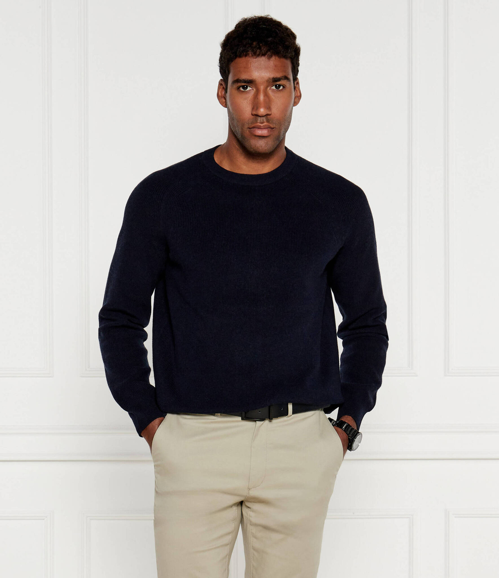 Свитер Derlino BOSS BLACK - темно-синий(50519610)