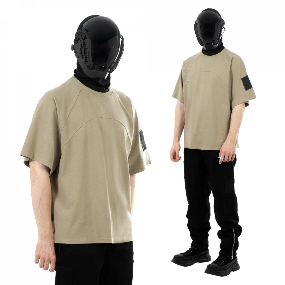 Футболка Heartz «Waveform» Raglan Kimono светло-зеленая