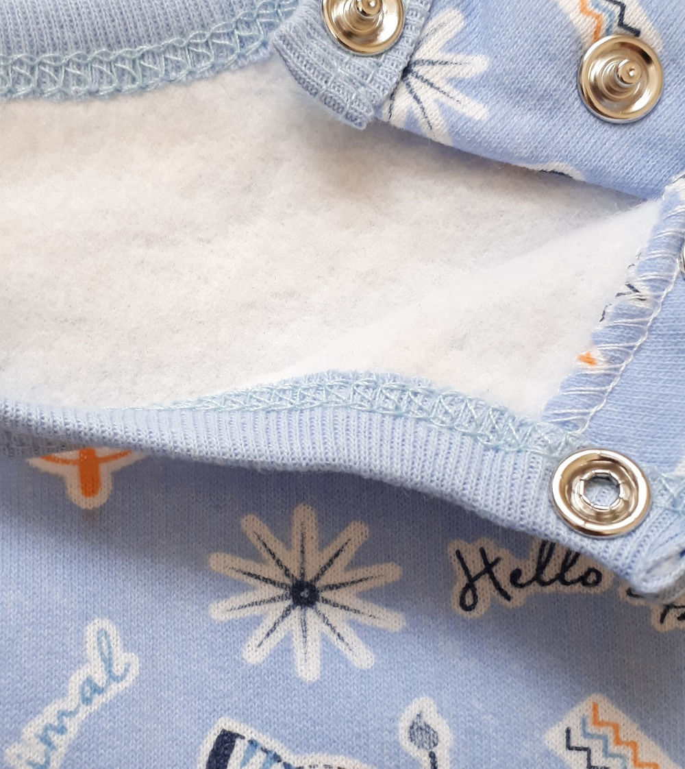 Комплект Зебра (голубой)