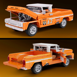Mattel Brick Shop - КОНСТРУКТОР HOT WHEELS Elite Series Custom '62 Chevy Pickup 858 элементов JFT20