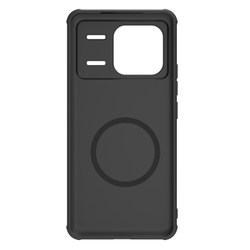 Чехол усиленный от Nillkin c встроенным круглым магнитом для Xiaomi Poco F6 Pro, серия Super Frosted Shield Pro Magnetic Case