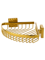 Полка для ванной угловая WONZON & WOGHAND POLO, Темное золото (WW-8944-DG)