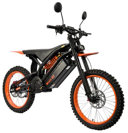 Электропитбайк Kugoo Wish 03 60V 28.6Ah 3000W