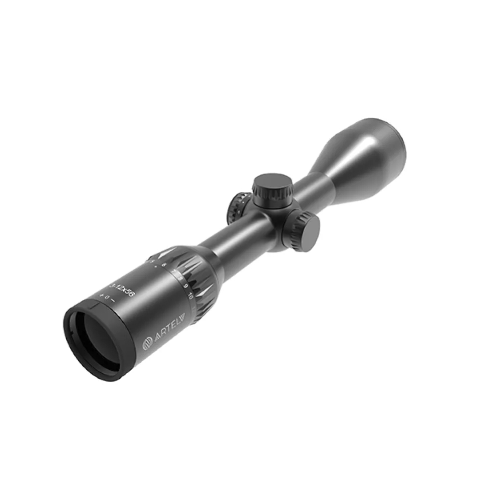 Оптический прицел ARTELV LRS 3-12x56 SFP, 30мм, с подсветкой ( Сетка AM8-10x / с подсветкой )