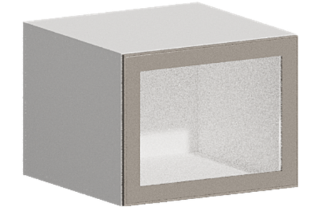 Кухня Модуль ШВГС 619 Графит / Грей Софт