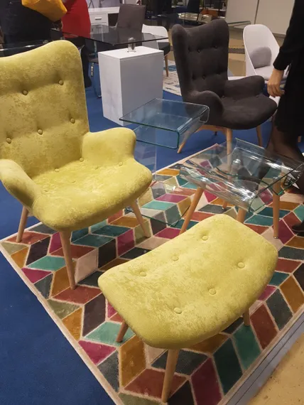 Кресло Contour зеленое