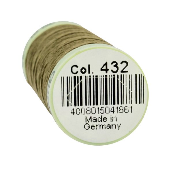 Нитки отделочные Gutermann Top Stitch 30 (30 метров), 5 кат. | 432 оливково-зеленый