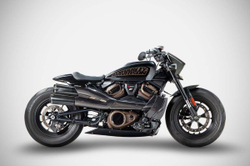 Zard Выхлопная система "TOP GUN" Slip-on kit Harley Davidson Sportster S 1250 (2025+) ZHD007S10SCR-B