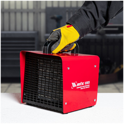 Тепловая пушка керамическая MTX SHCL-3000, квадратная, 230 В, 480 м3/ч, 1/3 кВт, арт. 96403