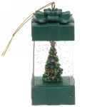 Сувенир с подсветкой Christmas «Подарок - Сказочная ёлочка» 5,5х11,5 см, зеленый