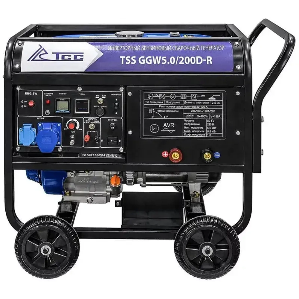 ТСС GGW 5.0/200D-R сварочный генератор инверторный 031169