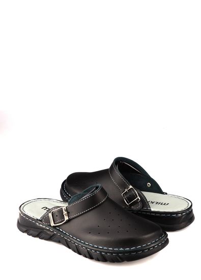 09 | "Lika" Женские сабо (черный)