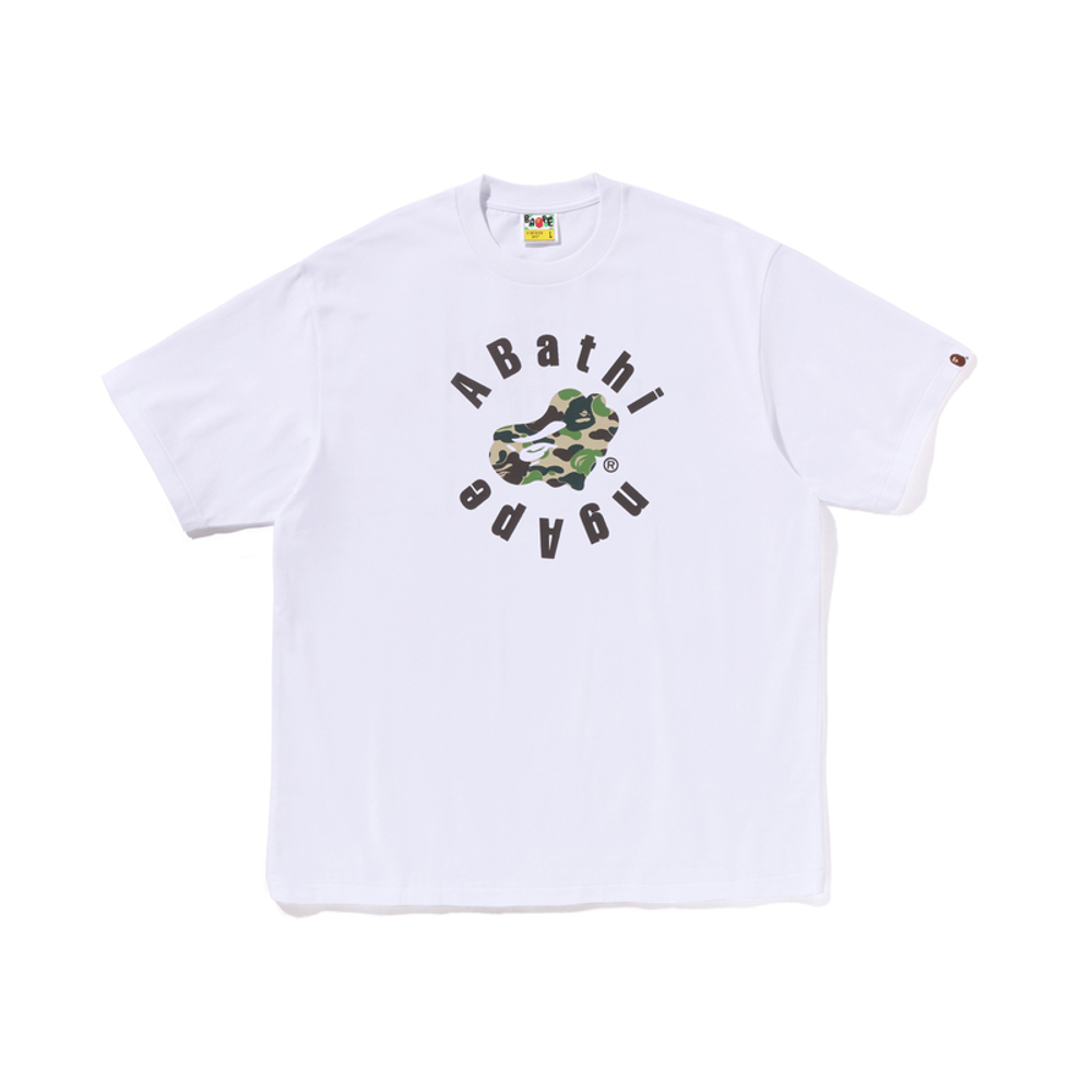 A Bathing Ape Bathing Ape Graphic Printed Футболка белый