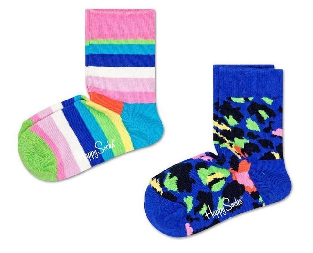 Детские носки 2-pack Kids Stripe Sock (Размер: 7-9Y) (Цвет: разноцветный)