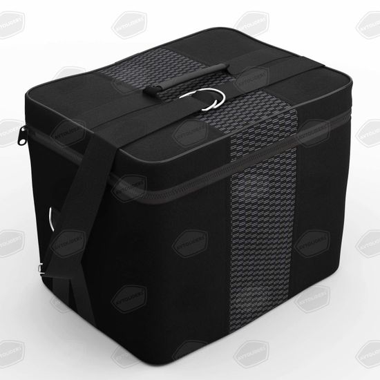 Автомобильная сумка-органайзер в багажник из жаккарда