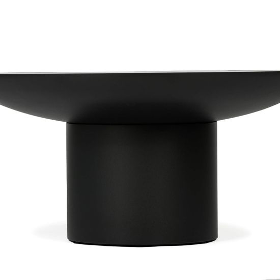 Кофейный стол Floss диаметр 75 черный