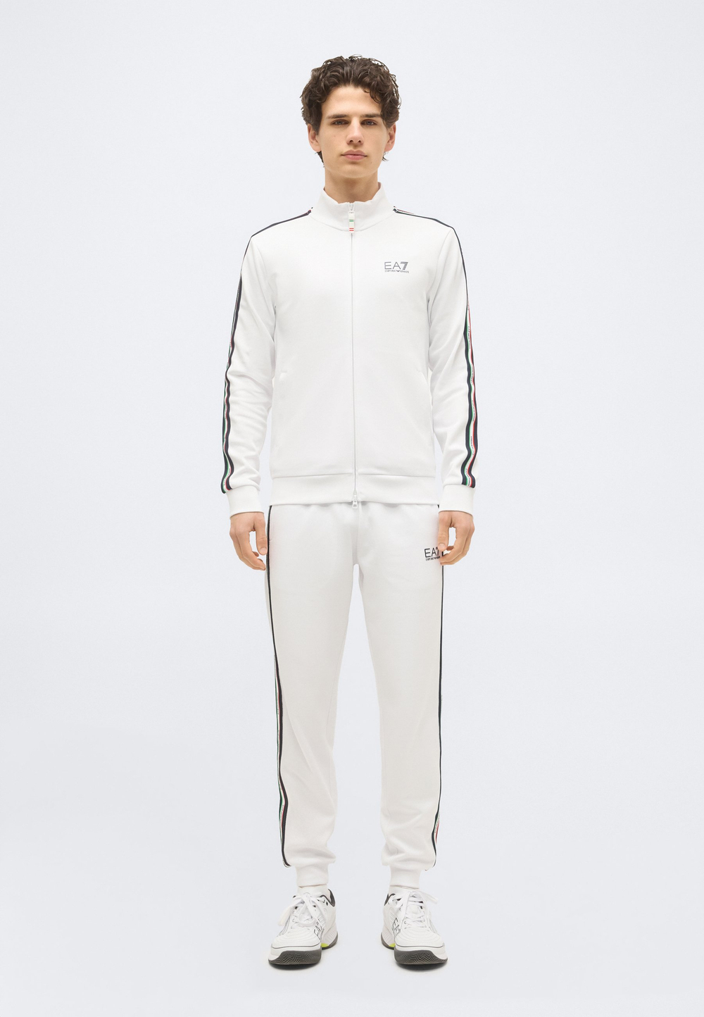 EA7 Emporio Armani ITALIAN SPIRIT  - Футболка национальной сборной - Белый
