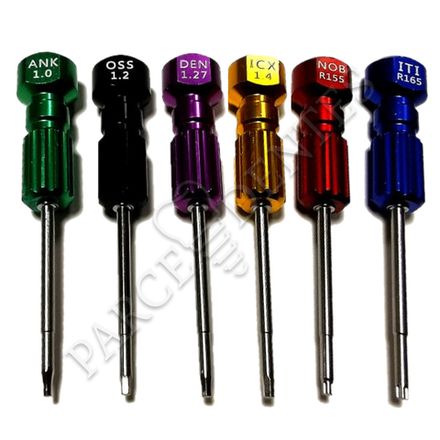 Набор зуботехнических отверток