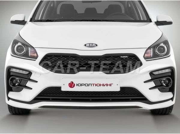Бампер передний на Kia Rio IV 