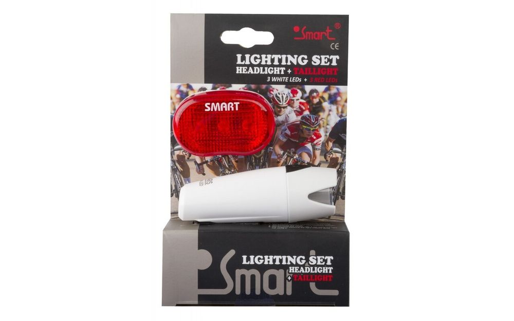 Фара передняя + фонарь задний SMART