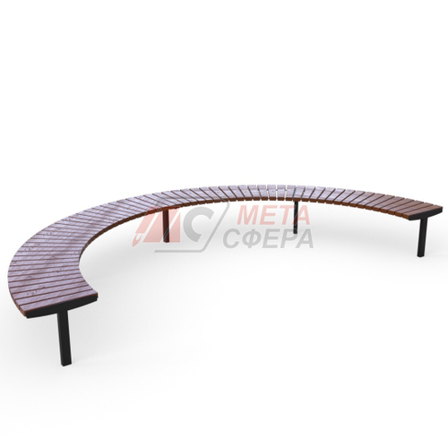 Лавка Верона радиусная