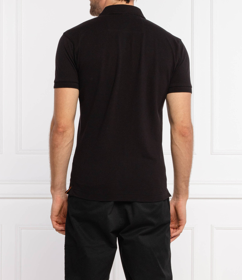 Поло Eduardo La Martina - черный(CCMP02 PK001)