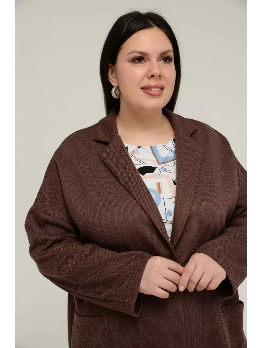 Кардиган удлиненный