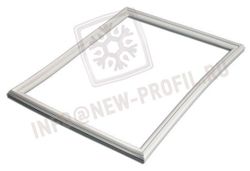 Уплотнитель для холодильного шкафа Интер 390Т СР (глухая дверь или стекло) 1660*570 мм (004)