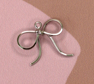 Подвеска бант 20 мм