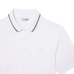 Теннисное поло Lacoste Ultra Dry Heritage Tennis - white