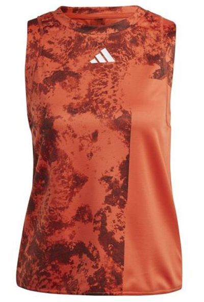 Женский топ теннисный Adidas Tennis Paris Heat.Rdy Match Tank Top - preloved red