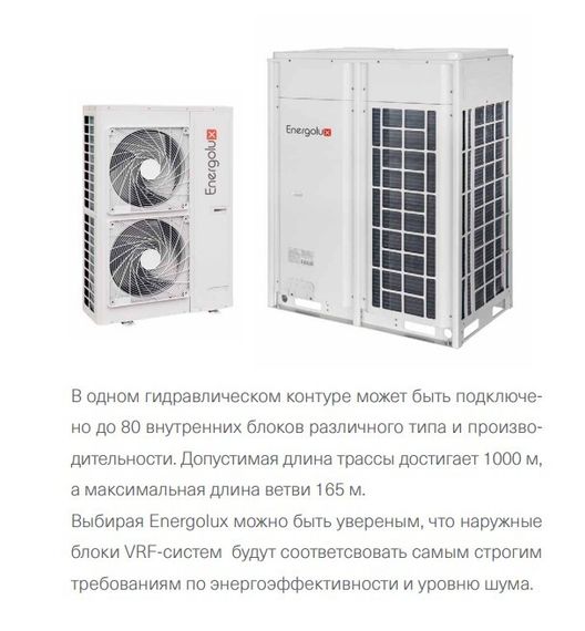 Наружный блок VRF системы Energolux SMZ1U60V2AI (1 фаза) — (7)