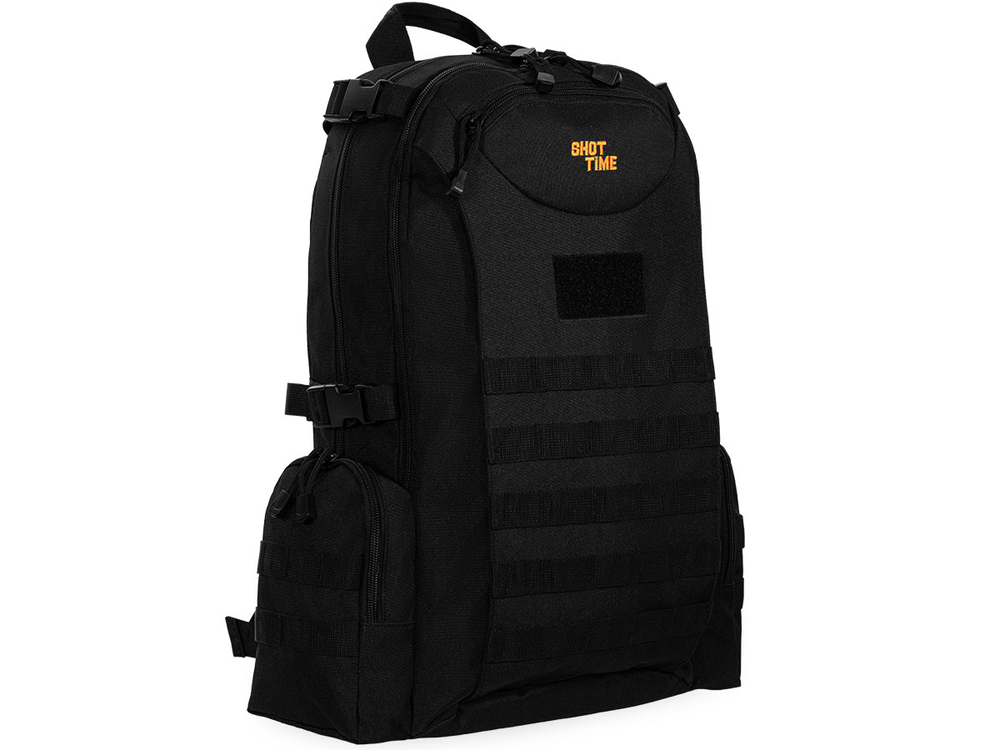 Рюкзак ShotTime тактический Tactical 30л, полиэстер 600D, MOLLE, чёрный, ST-BP-122 55-BK
