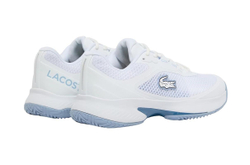 Женские Кроссовки теннисные Lacoste Tech Point Tennis - white/light blue