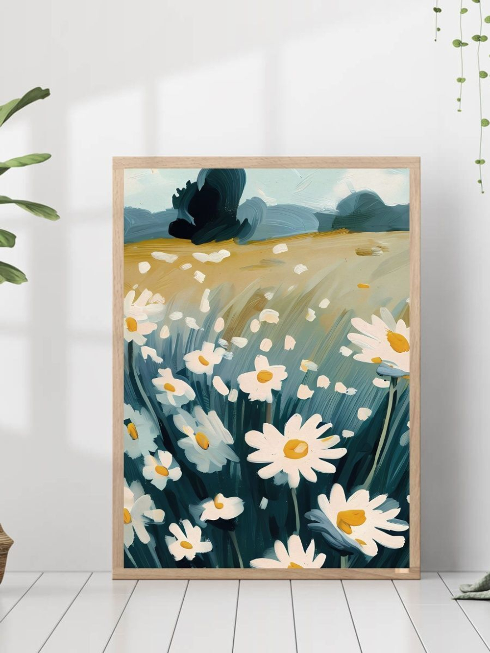 набор постеров 30х40 ромашки лето 164419729 ТТН 246259104