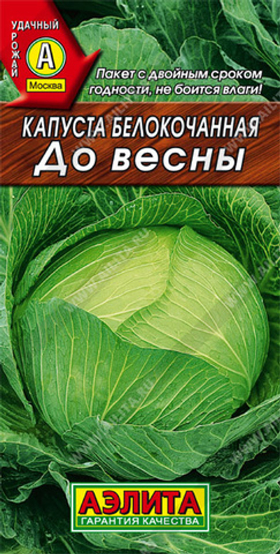 Капуста б/к До весны 0,3г (Аэлита)