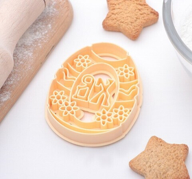 Форма для вырезки теста "Пасхальное яйцо"