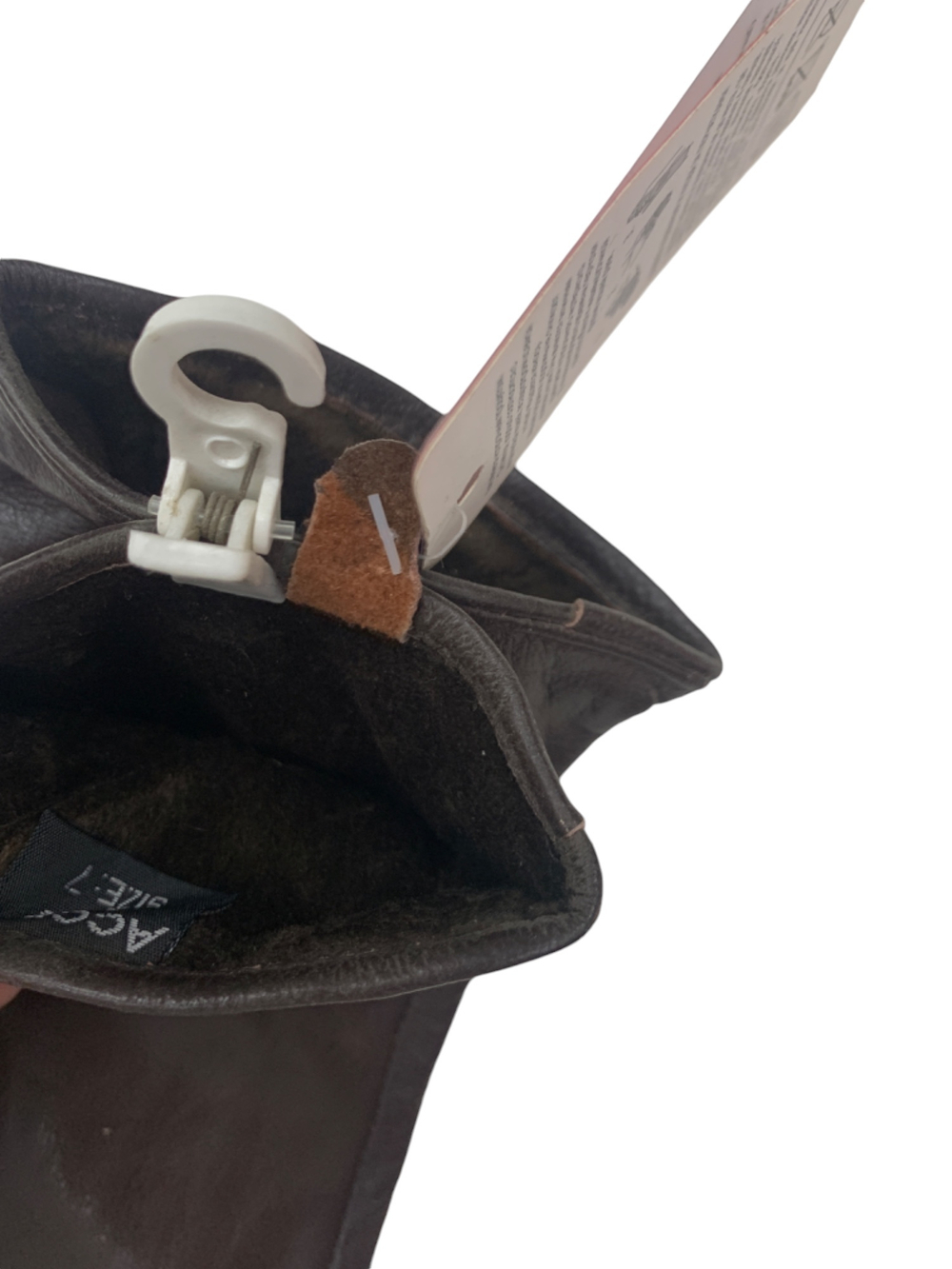 Перчатки. Женские. Материал верха: Кожаные. Подклад: плюш-флис.В упаковке 5 шт.