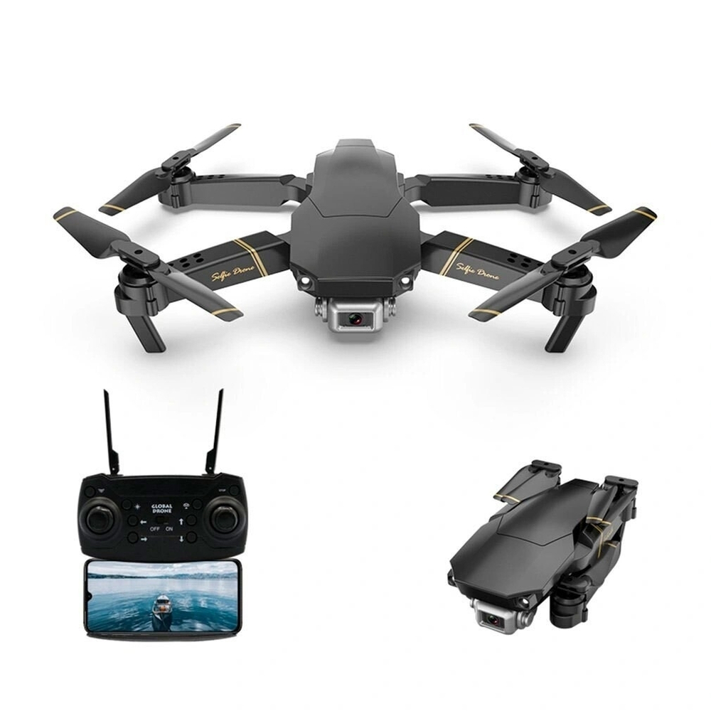 Квадрокоптер дрон радиоуправляемый с 4K камерой, WiFi FPV "GD89"